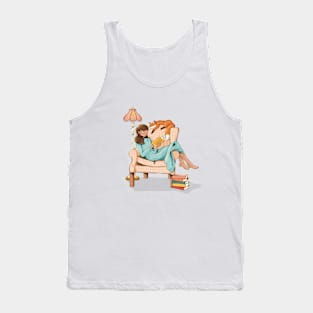 A Girl and Her Fox Tank Top